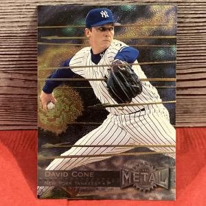 1996 Metal Universe David Cone Yankees Card