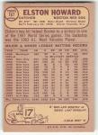 1968 Topps #167 Elston Howard Baseball Card