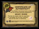 Mickey Rivers Autographed Sports Illustrated Card 1999