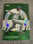 2005 Topps Finest Green Refractor Johnny Damon #71