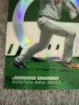 2005 Topps Finest Green Refractor Johnny Damon #71