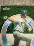 2005 Topps Finest Green Refractor Johnny Damon #71