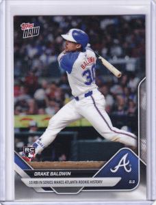 Drake Baldwin 2025 Topps NOW Rookie Card #540