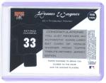 2001 Honus Wagner Topps Tribute Bat Relic