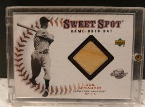 Joe DiMaggio 2001 Upperdeck Game Used Bat