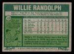 1977 Topps Willie Randolph Baseball Card #359