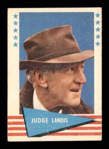 1961 Fleer Kenesaw M. Landis Card #53