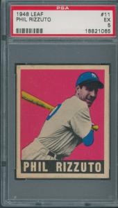 1948 Leaf Phil Rizzuto #11 PSA EX 5