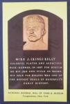 Mike King Kelly Cooperstown Hall of Fame Postcard