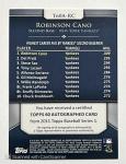 2011 Topps 60 Robinson Cano Autograph Card