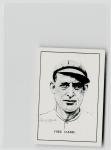 Fred Clarke 1950-56 Callahan HOF Pittsburgh Pirates Card