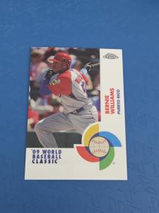 2009 Topps Chrome Bernie Williams Baseball Card