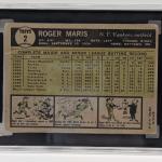 1961 Topps Roger Maris #2 Yankees Baseball Card