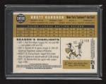 2009 Topps Heritage Brett Gardner Chrome Refractor #/60