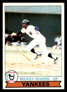 1979 Topps Mickey Rivers Baseball Card #60