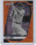 Earle Combs 2025 Panini Prizm Orange Wave /49