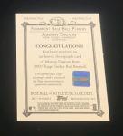 2007 Topps Turkey Red Johnny Damon Auto Refractor