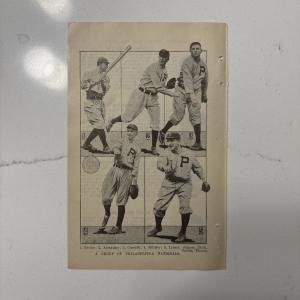 1914 Philadelphia Phillies Spalding Guide Card