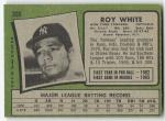 1971 Topps #395 Roy White Yankees Baseball Card