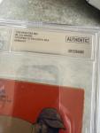 Lou Gehrig 1936 Wheaties Graded Hand-Cut Card