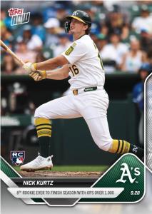 Nick Kurtz 2025 Topps NOW Rookie Card 787