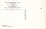 Morgan Bulkeley Gold Baseball Hall of Fame Postcard