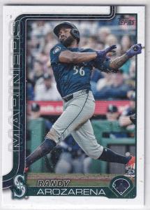 2025 Topps Seattle Mariners Baseball Team Set