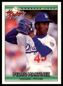 Pedro Martinez 1992 Donruss Rookie Card #69