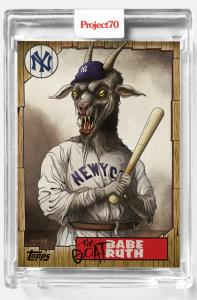 2021 Topps Project 70 Babe Ruth #666 Card