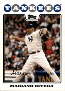 2008 Topps #590 Mariano Rivera Baseball Card
