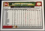 2008 Topps Randy Johnson #396 Diamondbacks Card