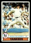1979 Topps #500 Ron Guidry - Yankees Card