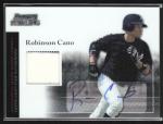 Robinson Cano 2004 Bowman Sterling Autographed Jersey