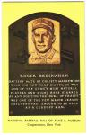Dan Brouthers Hall of Fame MLB Plaque Postcard