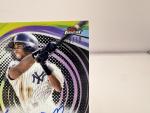 2025 Topps Finest Bernie Williams Auto Black Refractor