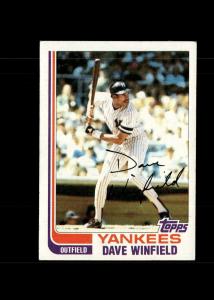 1982 Topps Dave Winfield Baseball Card #600