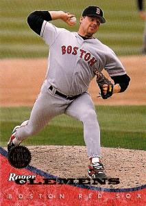 1994 Leaf Roger Clemens Boston Red Sox Card