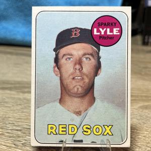 1969 Sparky Lyle Topps Rookie Card #311