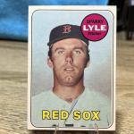 1969 Sparky Lyle Topps Rookie Card #311