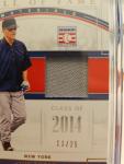 Joe Torre Hall of Fame Materials /25 Yankees Card