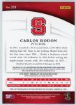 2015 Immaculate Carlos Rodon Rookie Auto /99