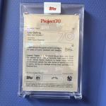 Topps Project 70 Lou Gehrig Artist Proof Card