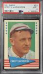 1961 Fleer Christy Mathewson PSA 9 Card
