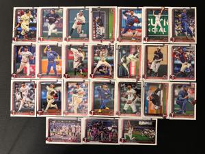 2025 Topps Baseball Team Sets - Pick Your Team