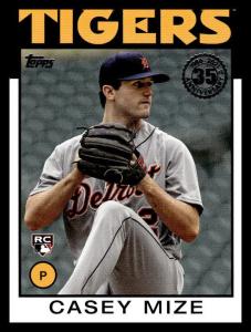 2021 Topps Casey Mize Rookie Baseball Card