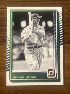 2025 Panini Donruss Lou Gehrig Card #55