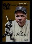 2023 Topps Chrome Babe Ruth #312 Card