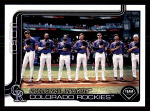 2025 Topps #486 Colorado Rockies Baseball Card