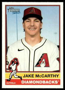 2025 Topps Heritage Jake McCarthy #473 Short Print