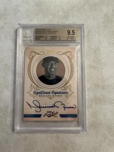 2012 Playoff Prime Cuts Mariano Rivera Auto /25